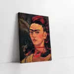 Frida Kahlo Portre | Kanvas Tablo | Cam Tablo | Mdf Tablo | B22520