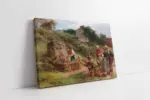Leon Augustin Lhermitte | Kanvas Tablo | Cam Tablo | Mdf Tablo | B22524