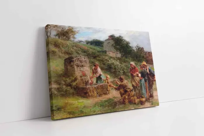 Leon Augustin Lhermitte | Kanvas Tablo | Cam Tablo | Mdf Tablo | B22524 - Görsel 1