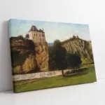 Le Chateau De Thoraise | Kanvas Tablo | Cam Tablo | Mdf Tablo | B22533