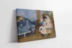 Childrens Afternoon At Wargemont | Kanvas Tablo | Cam Tablo | Mdf Tablo | B22554