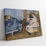 Childrens Afternoon At Wargemont | Kanvas Tablo | Cam Tablo | Mdf Tablo | B22554