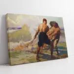 Fishermen | Kanvas Tablo | Cam Tablo | Mdf Tablo | B22560