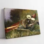 An Out Of Doors Study | Kanvas Tablo | Cam Tablo | Mdf Tablo | B22564