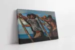 Die Ruderer | Kanvas Tablo | Cam Tablo | Mdf Tablo | B22565