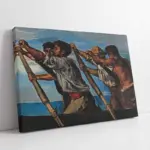 Die Ruderer | Kanvas Tablo | Cam Tablo | Mdf Tablo | B22565