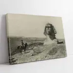 Sfenks Önünde Napolyon | Kanvas Tablo | Cam Tablo | Mdf Tablo | B22578