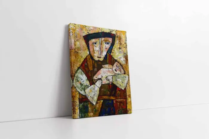 Modern Anne | Kanvas Tablo | Cam Tablo | Mdf Tablo | B22584 - Görsel 1