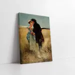 Tarlada Aşk | Kanvas Tablo | Cam Tablo | Mdf Tablo | B22601