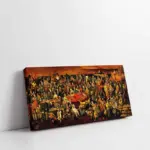 103 Ünlü Atatürk İle Birlikte | Kanvas Tablo | Cam Tablo | Mdf Tablo | B22619