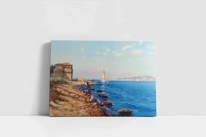 Kız Kulesi | Kanvas Tablo | Cam Tablo | Mdf Tablo | B23005 - Görsel 2