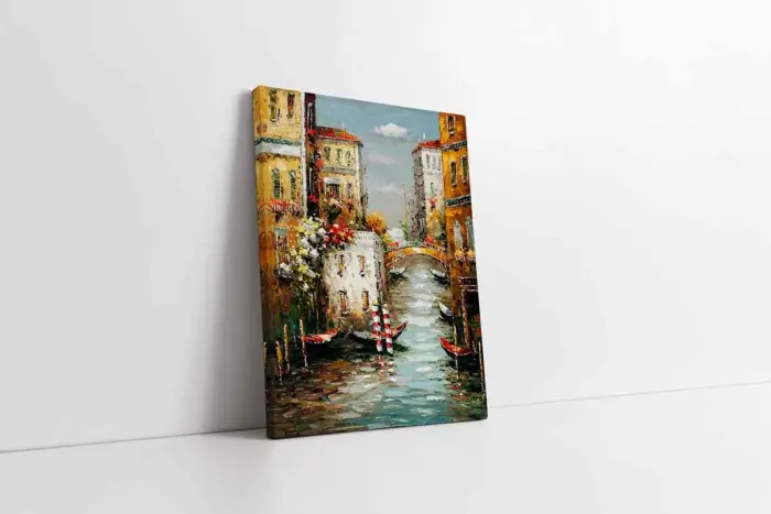 Venedik | Kanvas Tablo | Cam Tablo | Mdf Tablo | B23012 - Görsel 1