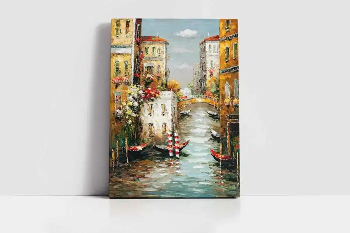 Venedik | Kanvas Tablo | Cam Tablo | Mdf Tablo | B23012 - Görsel 2
