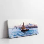 Denizde Yelkenli | Kanvas Tablo | Cam Tablo | Mdf Tablo | B23024