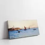 Denizde Yelkenli | Kanvas Tablo | Cam Tablo | Mdf Tablo | B23025