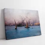 Denizde Yelkenli | Kanvas Tablo | Cam Tablo | Mdf Tablo | B23026