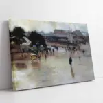 Kasaba Meydanı | Kanvas Tablo | Cam Tablo | Mdf Tablo | B23034