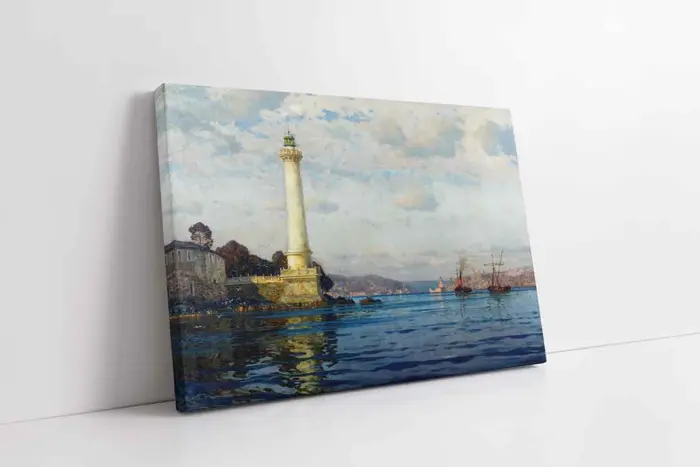 Ahır Kapı Feneri Boğaz | Kanvas Tablo | Cam Tablo | Mdf Tablo | B23061 - Görsel 1