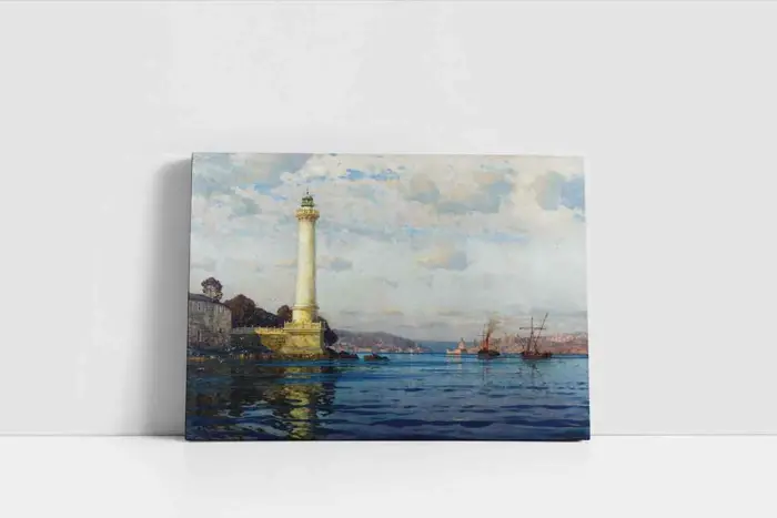 Ahır Kapı Feneri Boğaz | Kanvas Tablo | Cam Tablo | Mdf Tablo | B23061 - Görsel 2