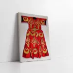 Kırmızı Sarı Kaftan | Kanvas Tablo | Cam Tablo | Mdf Tablo | B30001