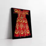 Kırmızı Sarı Kaftan | Kanvas Tablo | Cam Tablo | Mdf Tablo | B30002