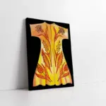 Sarı Kaftan | Kanvas Tablo | Cam Tablo | Mdf Tablo | B30004