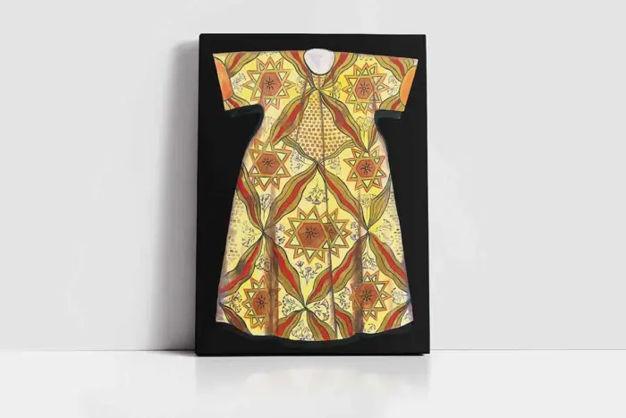 Osmanlı Kaftan | Kanvas Tablo | Cam Tablo | Mdf Tablo | B30007 - Görsel 2