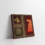 Kaftan Tuğra Ve Osmanlı Arması | Kanvas Tablo | Cam Tablo | Mdf Tablo | B30012