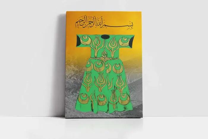 Osmanlı Kaftan | Kanvas Tablo | Cam Tablo | Mdf Tablo | B30017 - Görsel 2