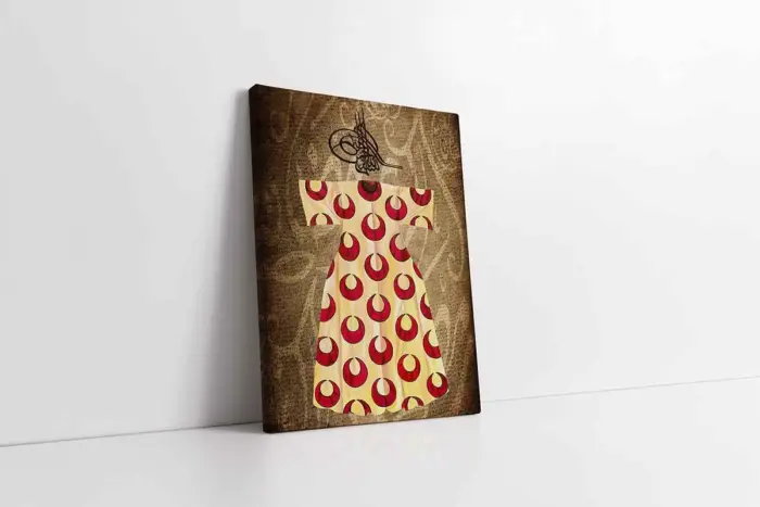 Osmanlı Kaftan | Kanvas Tablo | Cam Tablo | Mdf Tablo | B30019 - Görsel 1
