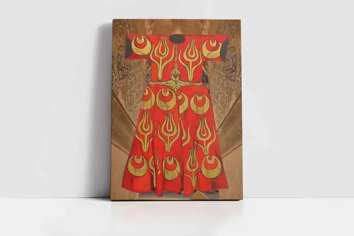 Osmanlı Kaftan | Kanvas Tablo | Cam Tablo | Mdf Tablo | B30020 - Görsel 2