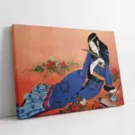 Japon Kadın | Kanvas Tablo | Cam Tablo | Mdf Tablo | B31007
