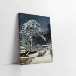 Japonyada Kış | Kanvas Tablo | Cam Tablo | Mdf Tablo | B31012