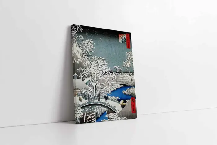 Japonyada Kış | Kanvas Tablo | Cam Tablo | Mdf Tablo | B31014 - Görsel 1