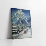 Japonyada Kış | Kanvas Tablo | Cam Tablo | Mdf Tablo | B31017