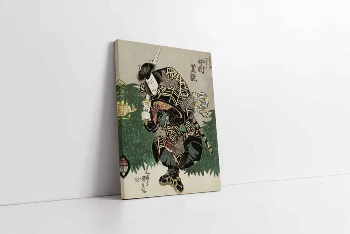 Japon Kadın | Kanvas Tablo | Cam Tablo | Mdf Tablo | B31018 - Görsel 1