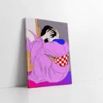 Japon Kadın | Kanvas Tablo | Cam Tablo | Mdf Tablo | B31022