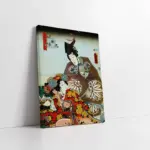 Japon Geyşa | Kanvas Tablo | Cam Tablo | Mdf Tablo | B31027