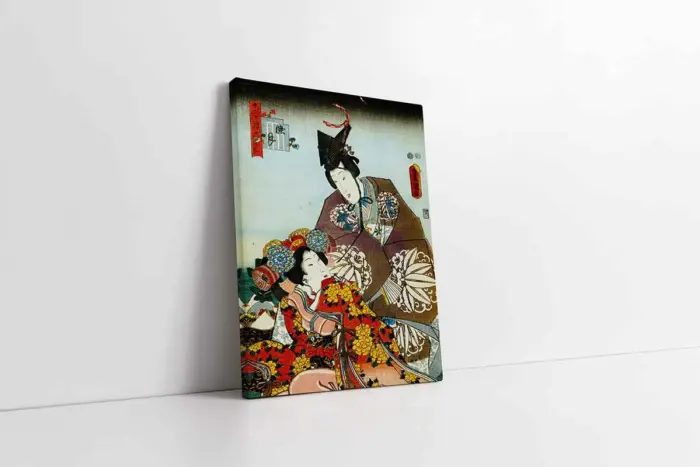 Japon Geyşa | Kanvas Tablo | Cam Tablo | Mdf Tablo | B31027 - Görsel 1