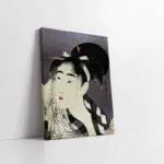 Japon Kadın | Kanvas Tablo | Cam Tablo | Mdf Tablo | B31029