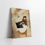 Japon Kadın | Kanvas Tablo | Cam Tablo | Mdf Tablo | B31031