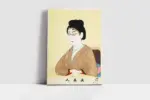 Japon Kadın | Kanvas Tablo | Cam Tablo | Mdf Tablo | B31034 - Görsel 2