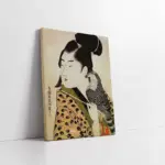 Japon Kadın | Kanvas Tablo | Cam Tablo | Mdf Tablo | B31036