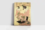 Japon Kadın | Kanvas Tablo | Cam Tablo | Mdf Tablo | B31039 - Görsel 2