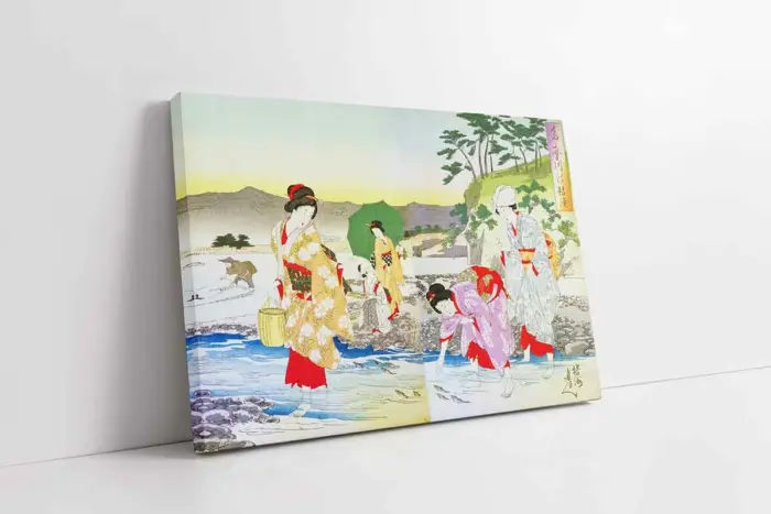 Japon Kadınlar | Kanvas Tablo | Cam Tablo | Mdf Tablo | B31044 - Görsel 1