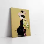 Japon Kadın | Kanvas Tablo | Cam Tablo | Mdf Tablo | B31048