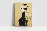 Japon Kadın | Kanvas Tablo | Cam Tablo | Mdf Tablo | B31048 - Görsel 2