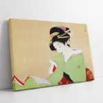 Japon Kadın | Kanvas Tablo | Cam Tablo | Mdf Tablo | B31049