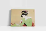 Japon Kadın | Kanvas Tablo | Cam Tablo | Mdf Tablo | B31049 - Görsel 2