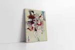 Japon Samuray Kadın | Kanvas Tablo | Cam Tablo | Mdf Tablo | B31050